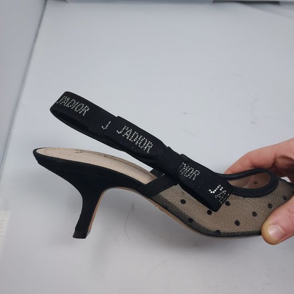 Christian Dior J’Adior Slingback Mid-Heel Pump - Picture 9 of 13